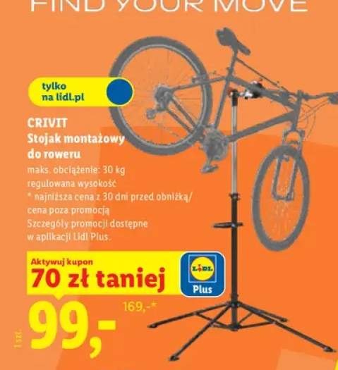 Stojak montażowy do roweru CRIVIT