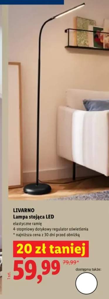 Lampa stojąca LED Livarno