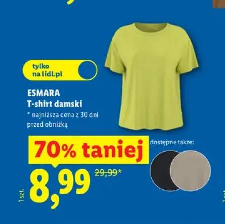 T-shirt damski Esmara