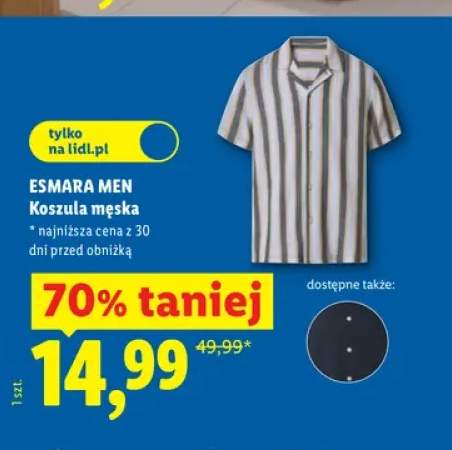 Koszula męska Esmara Men