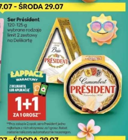 Ser Brie Président +1 wariant