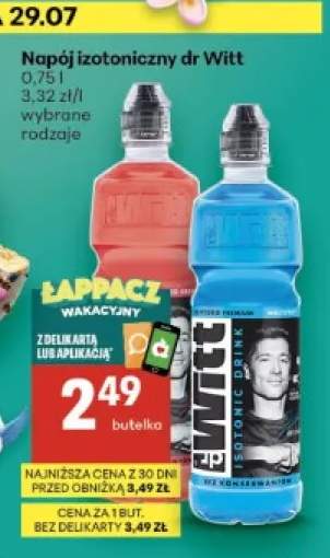 Napój izotoniczny dr Witt czerwony