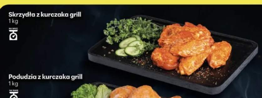 Skrzydła z kurczaka grill