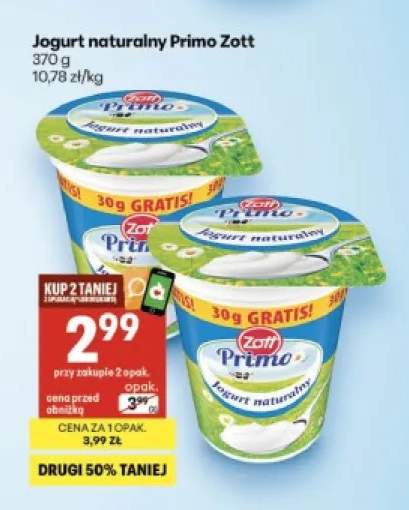 Jogurt naturalny Primo Zott