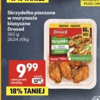 Skrzydełka pieczone w marynacie klasyczne Drosed