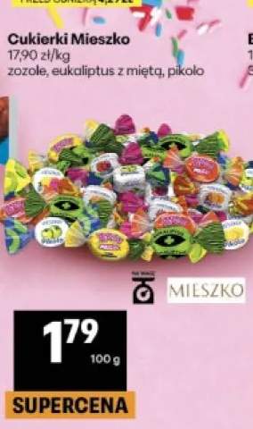 Cukierki Zozole Mieszko +1 wariant