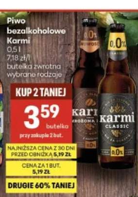 Piwo bezalkoholowe Karmi Mrożona Kawa +1 wariant
