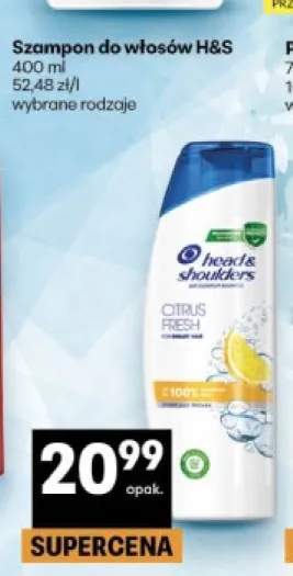 Szampon do włosów Head & Shoulders Citrus Fresh