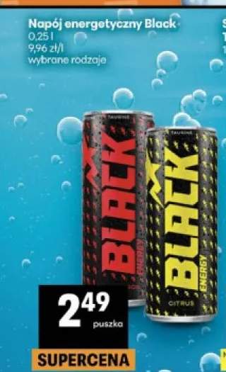 Napój energetyczny Black Citrus