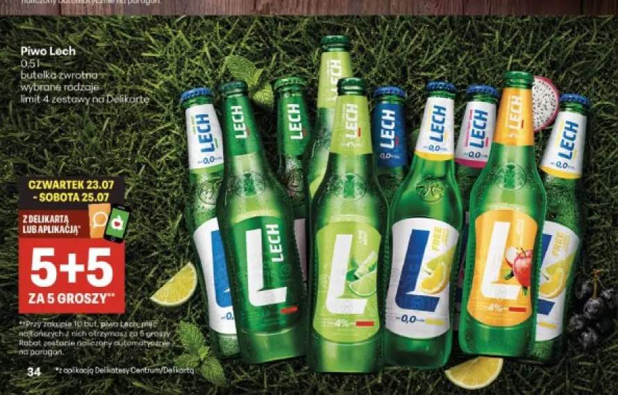 Piwo Lech Premium +5 wariantów