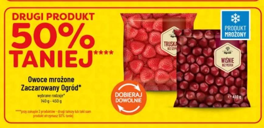 Truskawki mrożone bez szypułek Zaczarowany Ogród +1 wariant