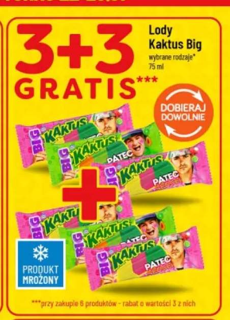 Lody Kaktus Big