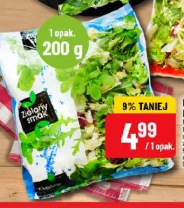 Mix sałat Popularny Zielony Smak