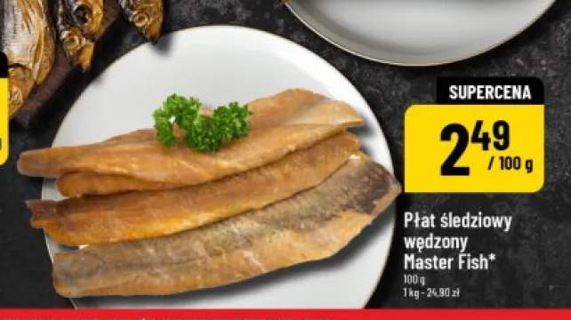 Płat śledziowy wędzony Master Fish