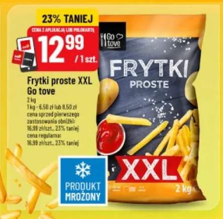 Frytki proste XXL Go tove