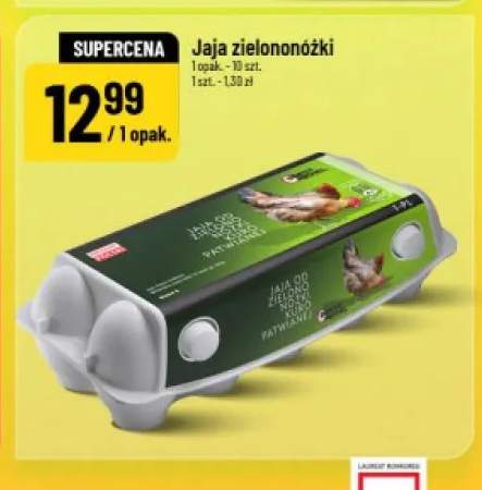Jaja od zielononóżki kuropatwianej