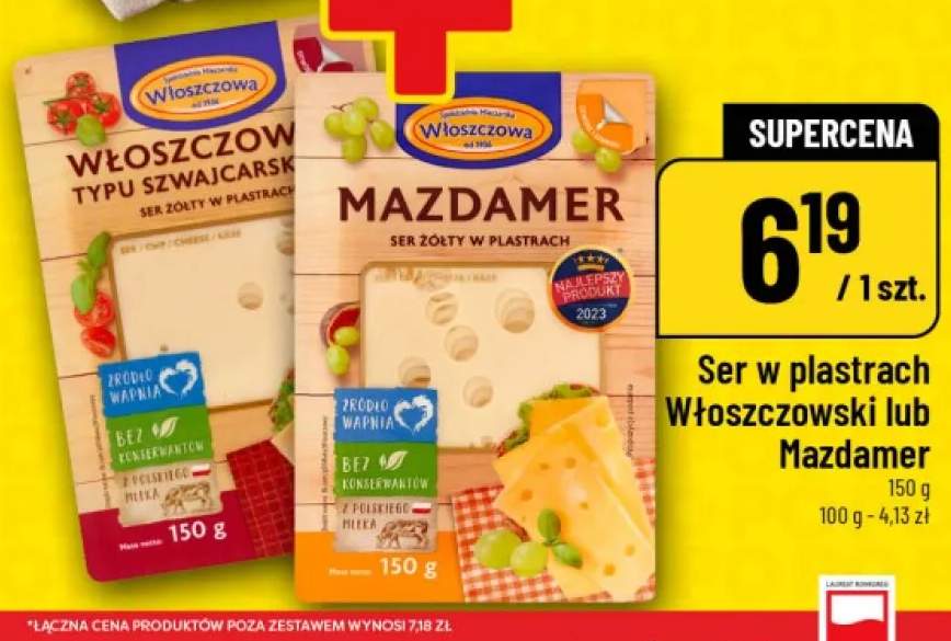 Ser w plastrach Mazdamer Włoszczowa +1 wariant