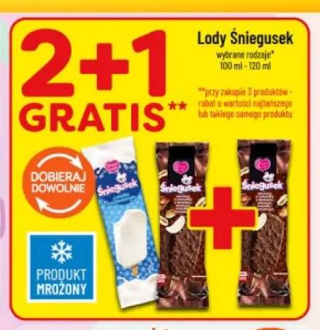 Lody Śniegusek