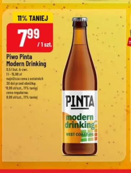 Piwo Pinta Modern Drinking West Coast IPA