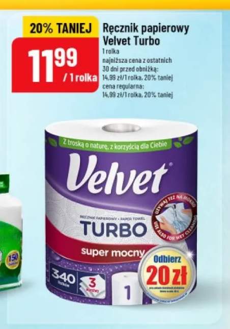 Ręcznik papierowy Velvet Turbo