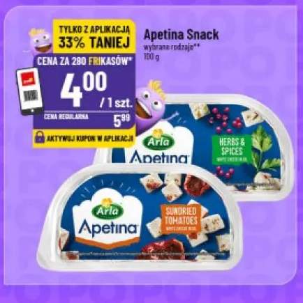 Ser Apetina Snack Herbs & Spices +1 wariant
