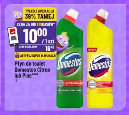 Płyn do toalet Domestos Citrus
