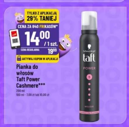 Pianka do włosów Taft Power Cashmere