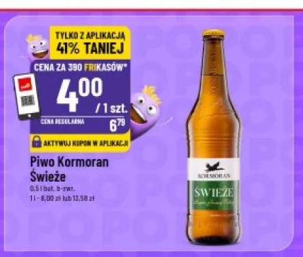Piwo Kormoran Świeże