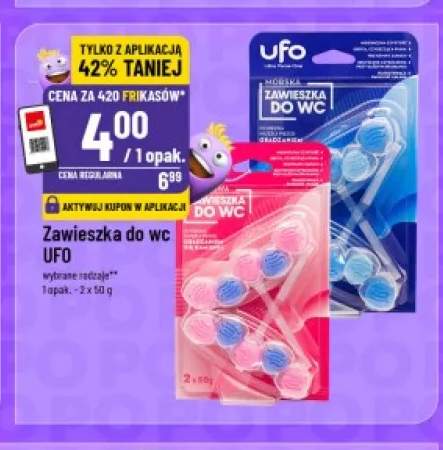 Zawieszka do wc UFO Kwiatowa +1 wariant