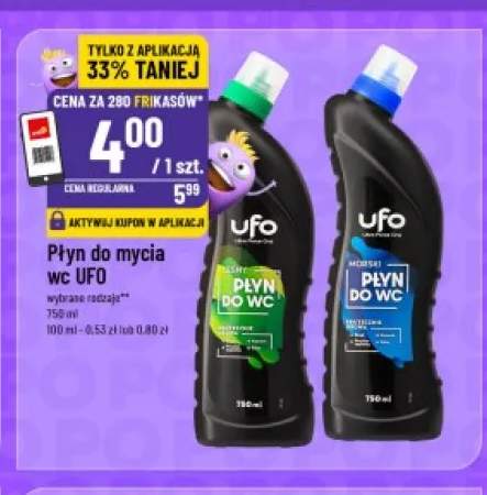 Płyn do mycia wc UFO Morski +1 wariant