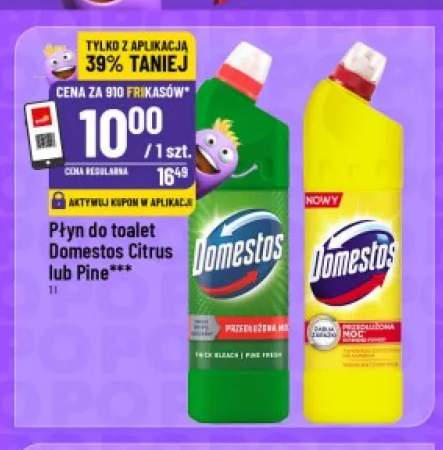 Płyn do toalet Domestos Pine