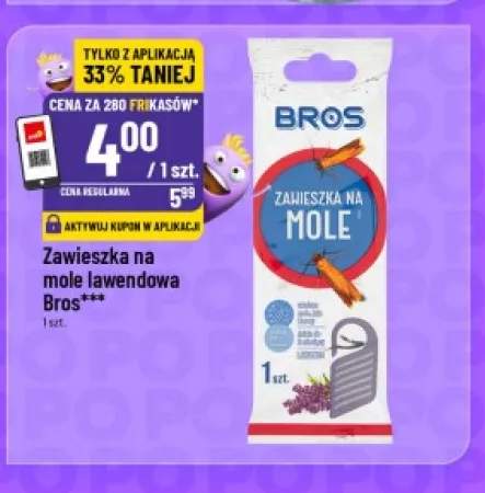 Zawieszka na mole lawendowa Bros