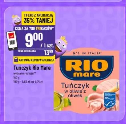 Tuńczyk w oliwie z oliwek Rio Mare