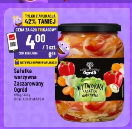 Sałatka warzywna Zaczarowany Ogród