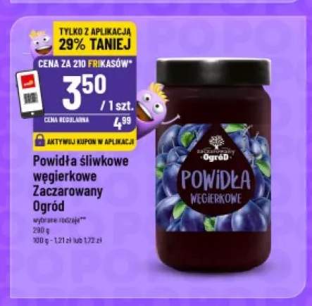 Powidła śliwkowe węgierkowe Zaczarowany Ogród