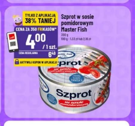 Szprot w sosie pomidorowym Master Fish