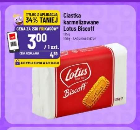 Ciastka karmelizowane Lotus Biscoff