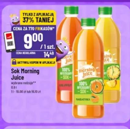 Sok ananasowy Morning Juice +2 warianty