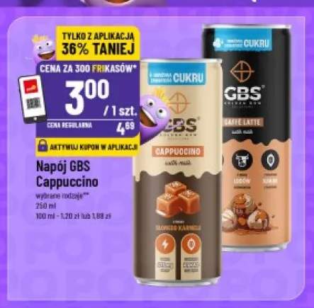 Napój kawowy GBS Caffè Latte +1 wariant