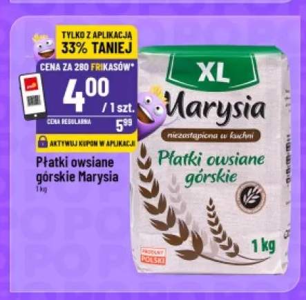 Płatki owsiane górskie Marysia