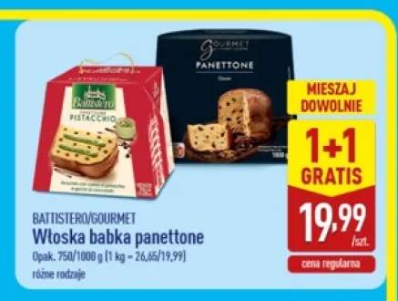 Włoska babka panettone klasyczna Gourmet
