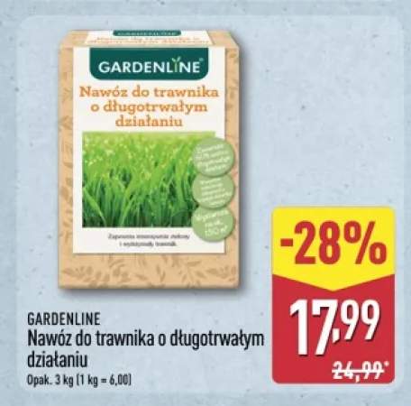 Nawóz do trawnika o długotrwałym działaniu Gardenline
