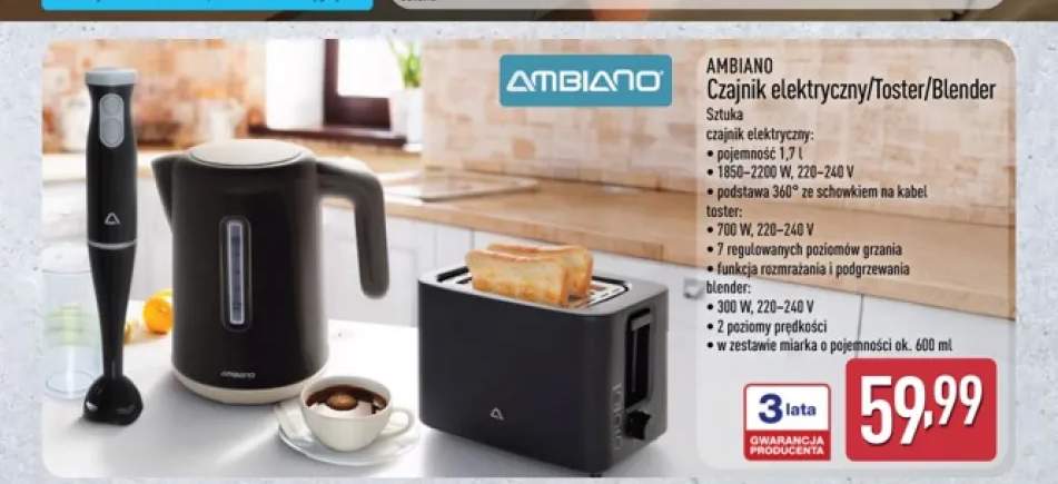 Blender Ambiano +2 warianty