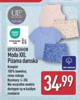 Piżama damska UP2FASHION Moda XXL