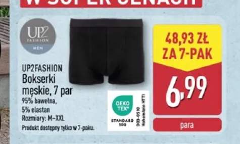 Bokserki męskie UP2FASHION 7-pak