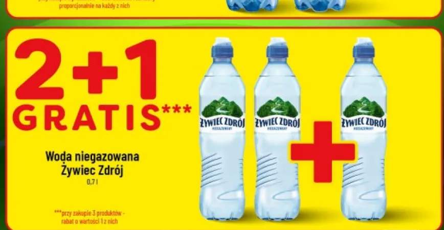 Woda niegazowana Żywiec Zdrój