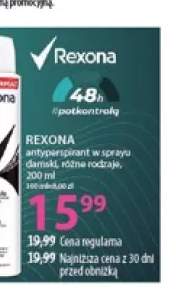 Antyperspirant w sprayu damski lub męski Rexona
