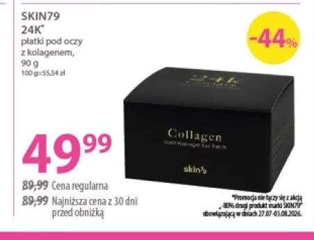Płatki pod oczy z kolagenem Skin79 24K