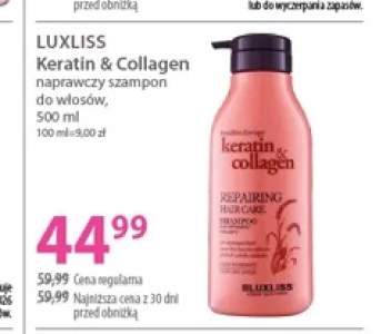 Szampon do włosów Luxliss Keratin & Collagen