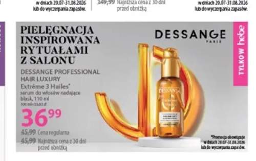 Serum do włosów Dessange Professional Hair Luxury Extrême 3 Huiles